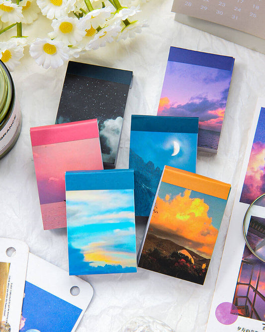 Cloud & Sky Paper Set – 3 Stunning Designs for Creative Crafts