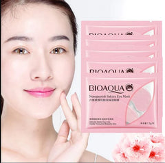 Hydrating Bioaqua HA Polypeptide Eye Mask Hydrogel Patches Care