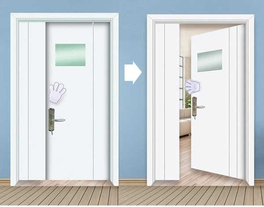 Cartoon Hand Shaped Safety Door Stopper Guard Block