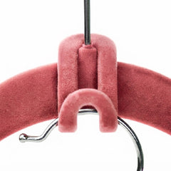 Velvet Cascading Hanger Connector Hooks Space Saving