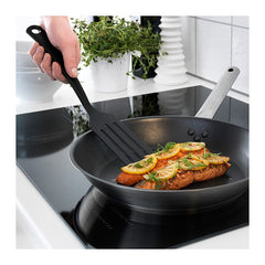 5-Piece Black Nylon Kitchen Cooking and Serving Utensil Set