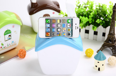 Cute Cartoon House Tissue Box Holder With Chimney Dispenser