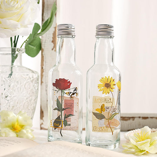 Aesthetic Floral Sticker Pack for Journaling, Scrapbooking, and Decorating