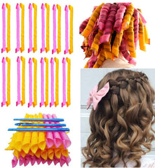 Spiral Curl Magic Hair Rollers With Styling Hook Styling Tools