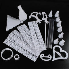 100 Piece Cake Decorating Kit Complete Baking and Frosting Set