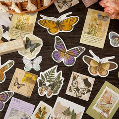 Vintage Scrapbook Stickers – Nostalgia Aesthetic for Journaling and Crafts