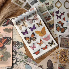 Butterfly Scrapbook Stickers – Colorful Designs for Crafts & Journaling