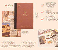 Cocoa Brownie Scrapbooking Gift Set – Warm Mail Series Journal Kit