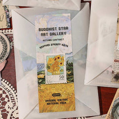 Vintage Scrapbook Paper Pack – Retro Aesthetic Journal Craft Supplies