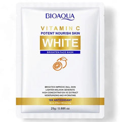 Hydrating Bioaqua Vitamin C White Brighten Face Mask