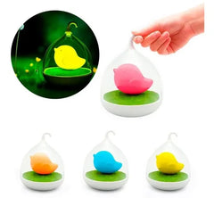 Cute Bird Key Holder Wall Mount With Magnetic Whistle