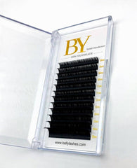 Eyelash Extensions Matte Black 0.10mm False Individual Eyelash 100% handmade Soft Silk CC Curl Makeup Lash Extension