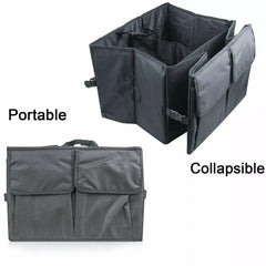 Foldable Heavy Duty Multi Compartment Car Trunk Storage Organizer Bag