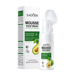 SADOER Hydrating Avocado Extract Amino Acid Foaming Face Wash