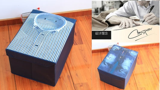 Premium Clothes Storage Organizer Perfect for Pants & Shirts, Ideal for Home Wardrobe Organization & Space Saving.