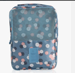 Pink Leopard Print Portable Travel Packing Cube Luggage Organizer Bag