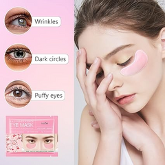 Sadoer Sakura Essence Eye Mask Fade Dark Circles Gentle Care