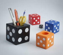 Anya Creative Dice Shaped Multiple Holder Stand Set of 2