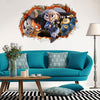 Zootopia 3D Broken Wall Effect Removable Vinyl Sticker Decal