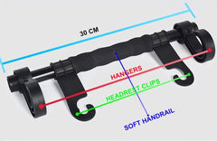 Car Backseat Headrest Hanger Organizer With Multi-Purpose Coat Hooks Bar