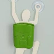 Creative Climbing Man Wall Mounted Toothbrush Holder And Storage Stand