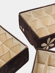 Multiple Storage Box with Adjustable Dividers