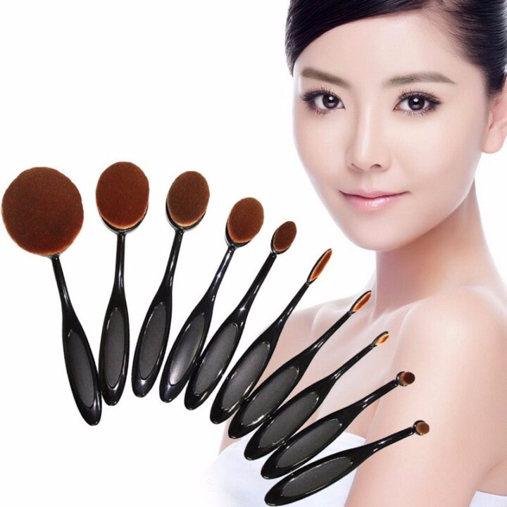 Makeup Brush set toothbrush shape best quality