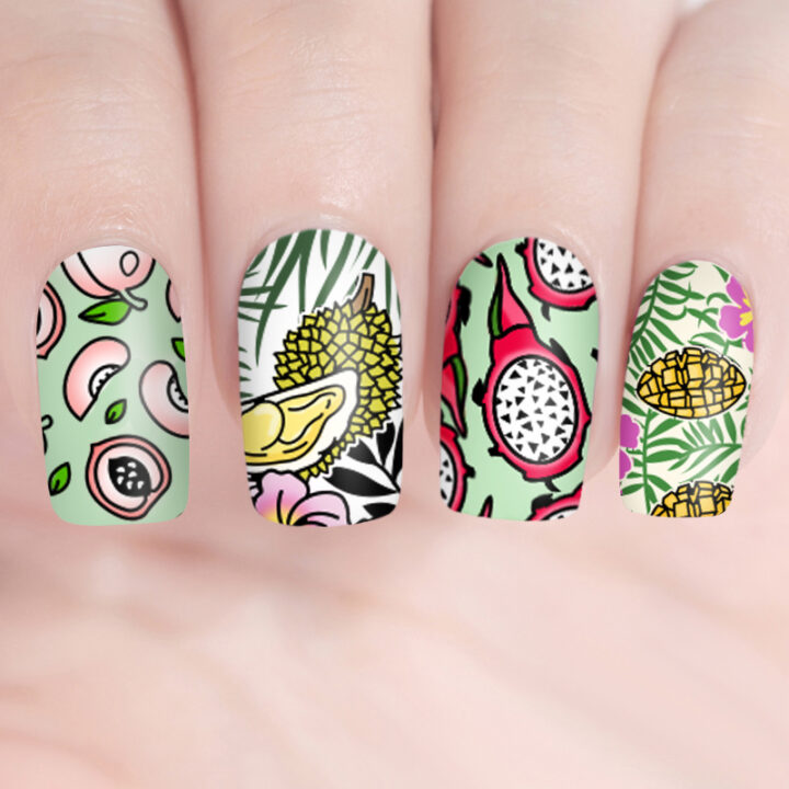 BORN PRETTY Stamping Plate Nail Art Template