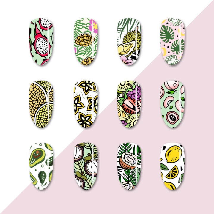 BORN PRETTY Stamping Plate Nail Art Template