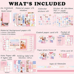 Sweetheart Scrapbook Gift Set – Warm Mail Series DIY Kit