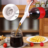 Set of 2 Ergonomic Plastic Bottle Handle Adapter With Built-In Pouring Spout.