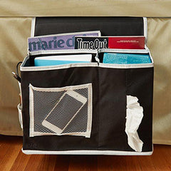 Multi-Compartment Hanging Storage Caddy And Bedside Organizer