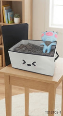 Cute Cartoon Animal Foldable Storage Box For Clothes And Toys