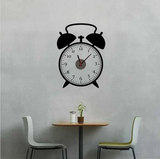 Alarm Clock New Design Sticker Clock For Home Decoration.
