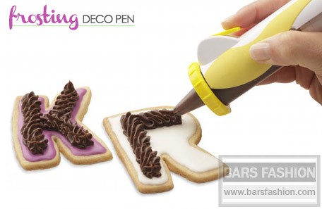 1Pcs Frosting Deco Pen Battery-powered Plastic Cupcake Decorating Cakes Tools with Battery Household Multifunctional
