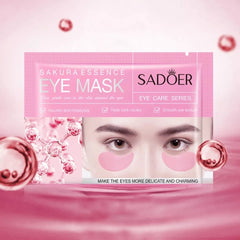 Sadoer Sakura Essence Eye Mask Fade Dark Circles Gentle Care
