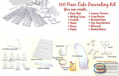 100 pcs Cake Decorating Kit – Complete Set for Professional & Home Bakers.