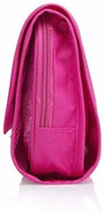 Pink Hanging Travel Toiletry Cosmetic Organizer Bag With Hook