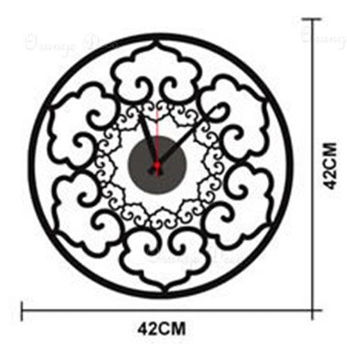 Fancy Wall Clocks Modern Design Clock Wall Sticker For Home.