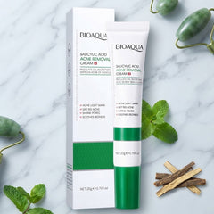 Bioaqua Salicylic Acid Acne Removal Cream Pores Oil Control Treatment