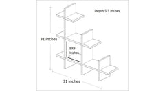 New Elegant Design Wall Bookshelves & Book Racks For Home Wall Decoration.