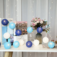 Decorative Rattan Ball String Lights for Warm Home Ambience