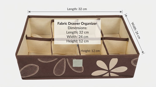 Multiple  Storage Box with Adjustable Dividers