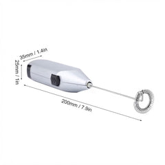 Handheld Electric Milk Frother And Coffee Mixer Wand Tool