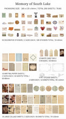 Van Gogh Impressionist Masterpiece Collection Decorative Scrapbook Sticker Pack Kit