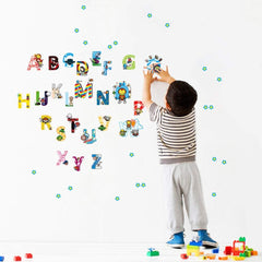 Marvel Superhero Alphabet Letters Removable Wall Sticker Decal Home Decor