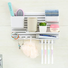Bathroom Organizer Wall Mounted Bathroom Organizer For Home.