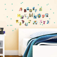 Marvel Superhero Alphabet Letters Removable Wall Sticker Decal Home Decor