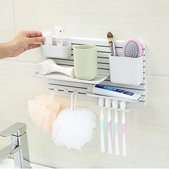 Bathroom Organizer Wall Mounted Bathroom Organizer For Home.
