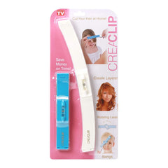 CREACLIP Set Hair Cutting Tool Hair Clipper Cut Guide Hair Sectioning Clips DIY Haircut Bangs Clips Rulers Layer Bangs Cutting (Set of 2)
